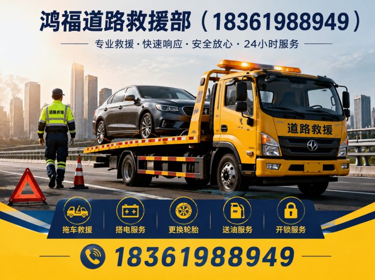常熟市24小时道路救援展示图